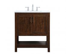  VF16030EX - 30 Inch Single Bathroom Vanity in Espresso