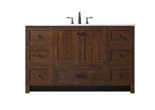  VF2854EX - 54 Inch Single Bathroom Vanity in Expresso