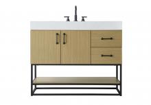  VF29242MHB - 42 inch Single Bathroom Vanity in Honey Brown