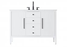  VF29648WH - 48 inch Single Bathroom Vanity in White