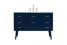  VF41048MBL - 48 Inch Bathroom Vanity in Blue