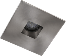  R4-555BN - 4" Brushed Nickel Square aperture with Brushed Nickel Square Trim ring