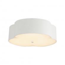  FM566314AW - Adella 14-in Antique White Socket Flush Mount