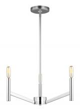 Visual Comfort & Co. Studio Collection 3124303-05 - Three Light Chandelier