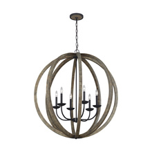 Visual Comfort & Co. Studio Collection F3186/6WOW/AF - Large Pendant