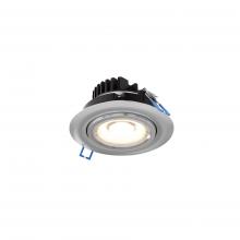  GMB4-CC-V-SN - Multi CCT Round gimbal recessed light - universal 120V-347V, 0-10V dimming