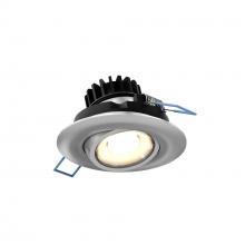  LEDDOWNG3-SN - 3 Inch Round Recessed LED Gimbal Light