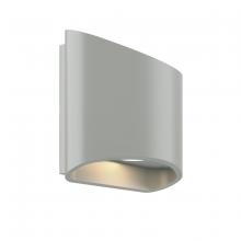  LEDWALL-H-SG - 6 Inch Oval Up/Down LED Wall Sconce