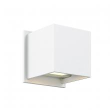  LEDWALL001D-WH - Square Directional Up/Down LED Wall Sconce