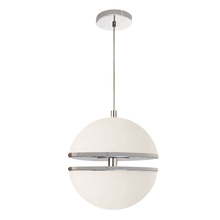  AMC-1330LEDP-PC - 30W Pendant, PC w/ WH Glass