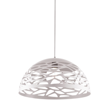  COR-161P-WH - 1LT Pendant, Matte White Finish