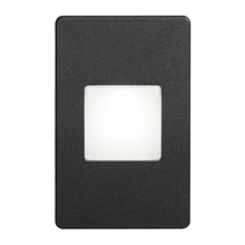  DLEDW-245-BK - Black Rectangle In/Outdoor 3W LED Wal