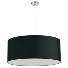  DRM-L-797 - 1LT, 28" Diameter Pendant, JTones Black