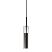  LUN-1LEDP-BK - 6W Pendant, Black Finish