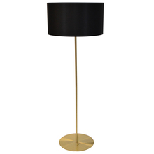  MM221F-AGB-797 - 1LT Drum Floor Lamp w/ JTone Black Shade AGB