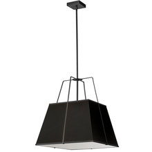 Dainolite TRA-181P-BK - 1LT Pendant BK With 790Diff