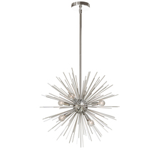  VEG-196P-SV-PC - 6 Light Pendant, Silver / Polished Chrome Finish