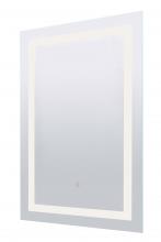  LR8101A2836D - LED Mirror, LR8101A2836D, 28" W x 36" H, Touch Button, 57W, 3000K, 80 CRI, Memory switch