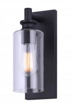  IOL445BK - CORMAC, Spec. IOL445BK, 1 Lt Outdoor Down Light, Clear Glass, 1 x 100W Type A