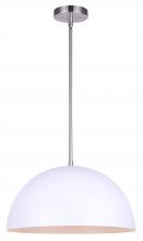  IPL734B01BNH - Sadie 1 Light Pendant, Nickel Finish