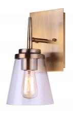  IVL703A01GD - Perla 1 Light Vanity, Metal Finish