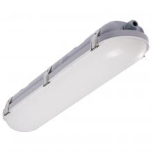  65/823R1 - 2 Foot; 20 Watt; Vapor Proof Linear Fixture with Integrated Microwave Sensor; CCT Selectable; IP65