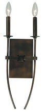  1007 RB - 2-Light Roman Bronze Maisonette Sconce