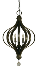  4585 PN - 5-Light Polished Nickel Aries Chandelier