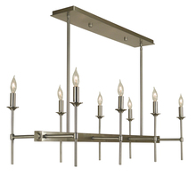  4698 AB - 8-Light Antique Brass Chandler Island