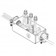  DI-FENSEL-JBOX-WH - Fencer SELECT, Small, hard-wired junction box - WHITE