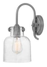  31700AN - Cylinder Glass Single Light Sconce