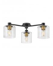  4514BK - Large Semi-Flush Mount