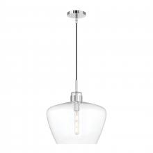  3742-CH-CL - Aurora 16'' Wide 1-Light Pendant - Chrome