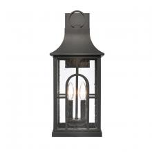  89601/2 - Triumph 21'' High 2-Light Outdoor Sconce - Textured Black