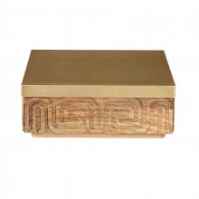  H0897-10988 - Maze Box - Large Natural (2 pack)