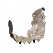  S0807-11371 - Lamina Leaf Object - Silver