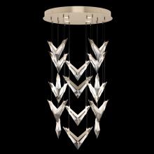 Fine Art Handcrafted Lighting 100053-6 - Blade 32"W Round Pendant