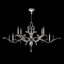  700840-SF4 - Beveled Arcs 74"W Oblong Chandelier