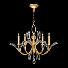  702240-SF3 - Beveled Arcs 36"W Round Chandelier