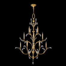  767240ST - Beveled Arcs 56"W Round Chandelier