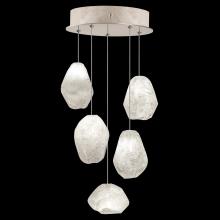  852440-23LD - Natural Inspirations 12"W Round Pendant