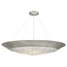  876440ST - Arctic Halo 32"W Round Pendant