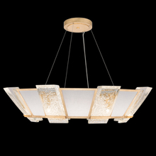  890640-21ST - Crownstone 38"W Round Pendant