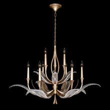  893640-2ST - Plume 45"W Round Chandelier